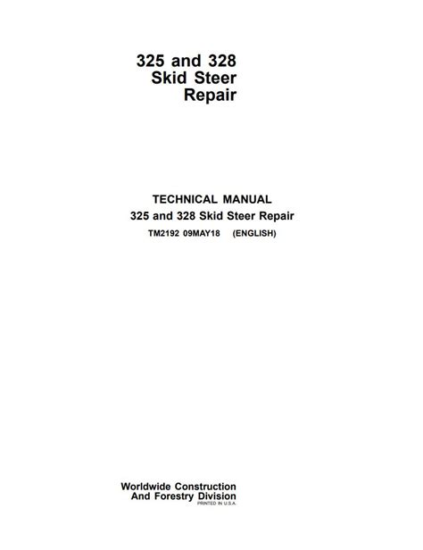 john deere 325 skid steer owners manual|john deere 325 starting procedure.